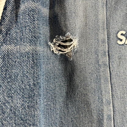 【中古品】【メンズ】 SAPEUR サプール DENIM TRACK PANTS デニムトラックパンツ 153-261015-ny-09-fuzh サイズ：XL カラー：インディゴ 万代Net店