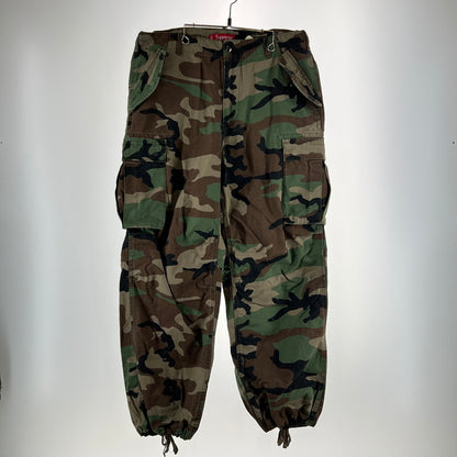【中古品】【メンズ】 SUPREME シュプリーム 25AW CARGO PANT WOODLAND CAMO カーゴパンツ ウッドランドカモ 149-261015-ny-10-fuzh サイズ：34 カラー：カモ柄 万代Net店