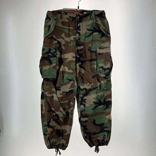【中古品】【メンズ】 SUPREME シュプリーム 25AW CARGO PANT WOODLAND CAMO カーゴパンツ ウッドランドカモ 149-261015-ny-10-fuzh サイズ：34 カラー：カモ柄 万代Net店