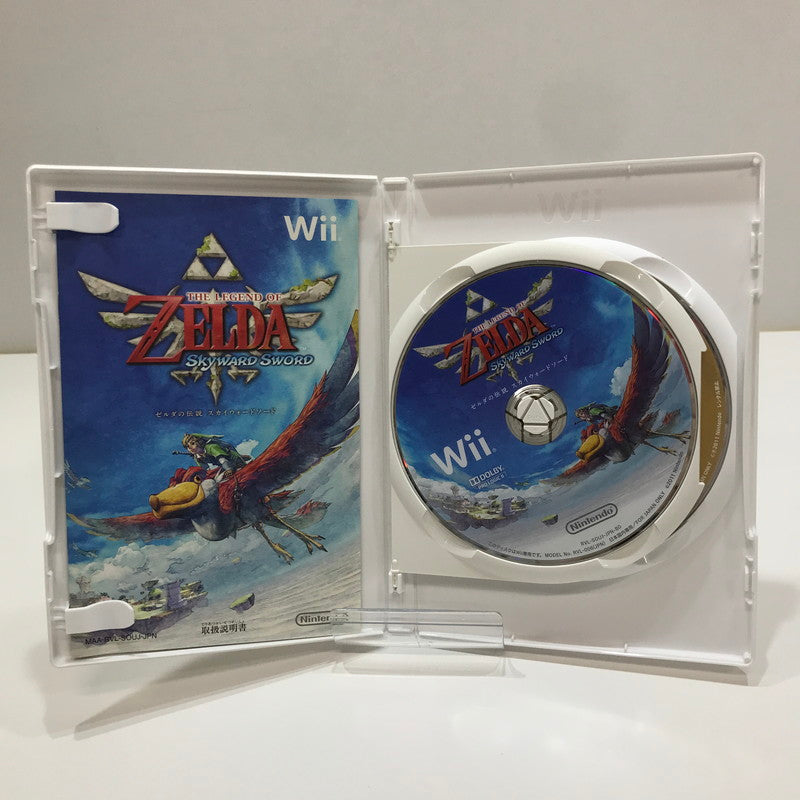 【中古品】 Nintendo Wii ニンテンドー ウィー ソフト ゼルダの伝説 スカイウォードソード [CERO区分_A / 全年齢対象商品] 028-261017-mh-16-fuzh 万代Net店
