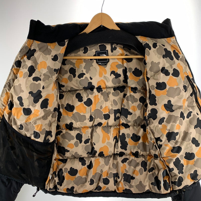 【中古品】【メンズ】 THE NORTH FACE ザ・ノースフェイス×TIMBERLAND ティンバーランド NF0A3LHX NUPTSE JACKET ヌプシジャケット ダウンジャケット 144-261017-gm-04-fuzh サイズ：S カラー：ブラック ベージュ 万代Net店