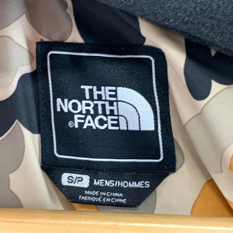 【中古品】【メンズ】 THE NORTH FACE ザ・ノースフェイス×TIMBERLAND ティンバーランド NF0A3LHX NUPTSE JACKET ヌプシジャケット ダウンジャケット 144-261017-gm-04-fuzh サイズ：S カラー：ブラック ベージュ 万代Net店