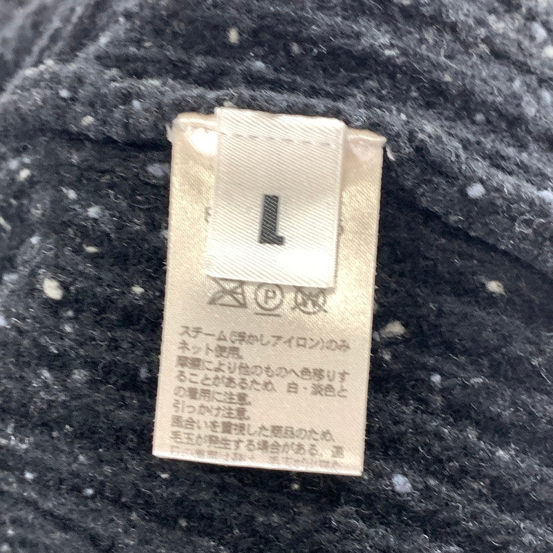 【中古品】【メンズ】 MONKEY TIME モンキータイム ニット セーター 古着 147-261018-gm-06-fuzh サイズ：L カラー：ブラック 万代Net店