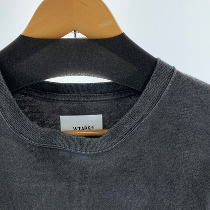 【中古品】【メンズ】 WTAPS ダブルタップス SIGN-OD LS TEE 長袖Tシャツ カットソー 古着 142-261017-gm-10-fuzh サイズ：03 カラー：グレー 万代Net店