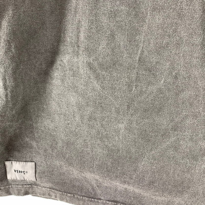 【中古品】【メンズ】 WTAPS ダブルタップス SIGN-OD LS TEE 長袖Tシャツ カットソー 古着 142-261017-gm-10-fuzh サイズ：03 カラー：グレー 万代Net店
