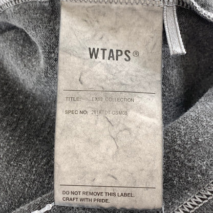 【中古品】【メンズ】 WTAPS ダブルタップス SIGN-OD LS TEE 長袖Tシャツ カットソー 古着 142-261017-gm-10-fuzh サイズ：03 カラー：グレー 万代Net店