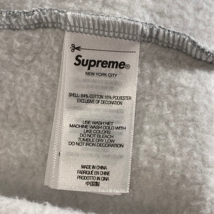 【中古品】【メンズ】 SUPREME シュプリーム CONTRAST CUTOUT HOODED SWEATSHIRT フーディー パーカー 古着 149-261017-gm-02-fuzh サイズ：M カラー：グレー 万代Net店