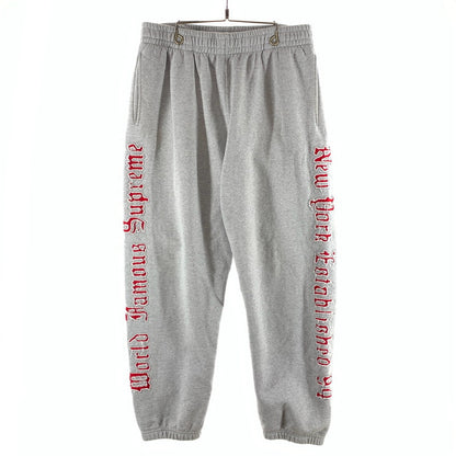 【中古品】【メンズ】 SUPREME シュプリーム CONTRAST CUTOUT SWEATPANT スウェットパンツ ボトムス 古着 149-261017-gm-01-fuzh サイズ：M カラー：グレー 万代Net店