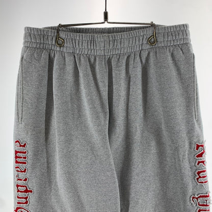 【中古品】【メンズ】 SUPREME シュプリーム CONTRAST CUTOUT SWEATPANT スウェットパンツ ボトムス 古着 149-261017-gm-01-fuzh サイズ：M カラー：グレー 万代Net店