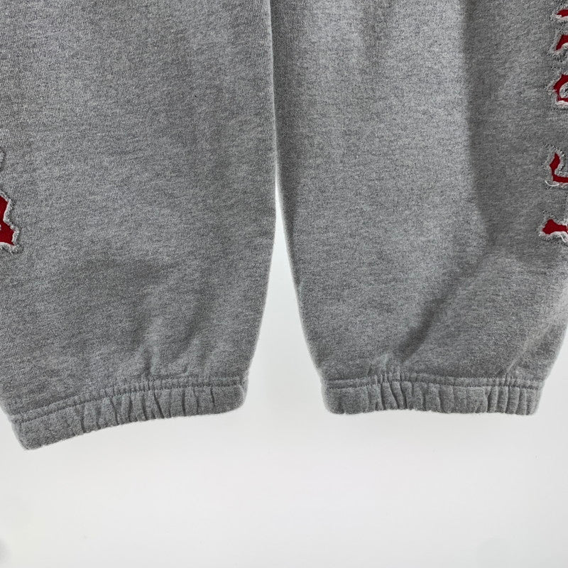 【中古品】【メンズ】 SUPREME シュプリーム CONTRAST CUTOUT SWEATPANT スウェットパンツ ボトムス 古着 149-261017-gm-01-fuzh サイズ：M カラー：グレー 万代Net店