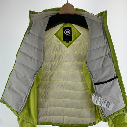 【中古品】【メンズ】 CANADA GOOSE カナダグース HYBRID LIGHT DOWN ハイブリッドライトダウンジャケット アウター 144-261017-gm-06-fuzh サイズ：XS カラー：グリーン 万代Net店