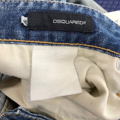 【中古品】【メンズ】 DSQUARED2 ディースクエアード DENIM PANTS デニムパンツ 152-261016-ny-05-fuzh サイズ：48 カラー：インディゴ 万代Net店