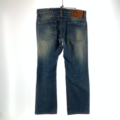 【中古品】【メンズ】 DSQUARED2 ディースクエアード DENIM PANTS デニムパンツ 152-261016-ny-05-fuzh サイズ：48 カラー：インディゴ 万代Net店