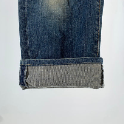 【中古品】【メンズ】 DSQUARED2 ディースクエアード DENIM PANTS デニムパンツ 152-261016-ny-05-fuzh サイズ：48 カラー：インディゴ 万代Net店