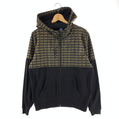 【中古品】【メンズ】 G-STAR RAW 1009508 ZIP HOODIE ジースターロー ジップアップフーディー パーカー 古着 141-261018-gm-05-fuzh サイズ：L カラー：ブラック 万代Net店