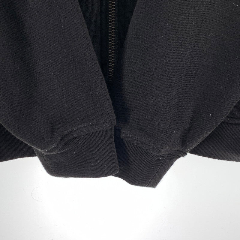 【中古品】【メンズ】 G-STAR RAW 1009508 ZIP HOODIE ジースターロー ジップアップフーディー パーカー 古着 141-261018-gm-05-fuzh サイズ：L カラー：ブラック 万代Net店
