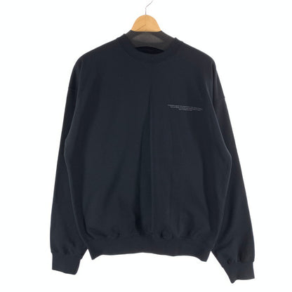 【中古品】【メンズ】 Y-3 ワイスリー JE9276 LOGO CREW ロゴクルーネックスウェット 古着 140-261017-gm-05-fuzh サイズ：XS カラー：ブラック 万代Net店
