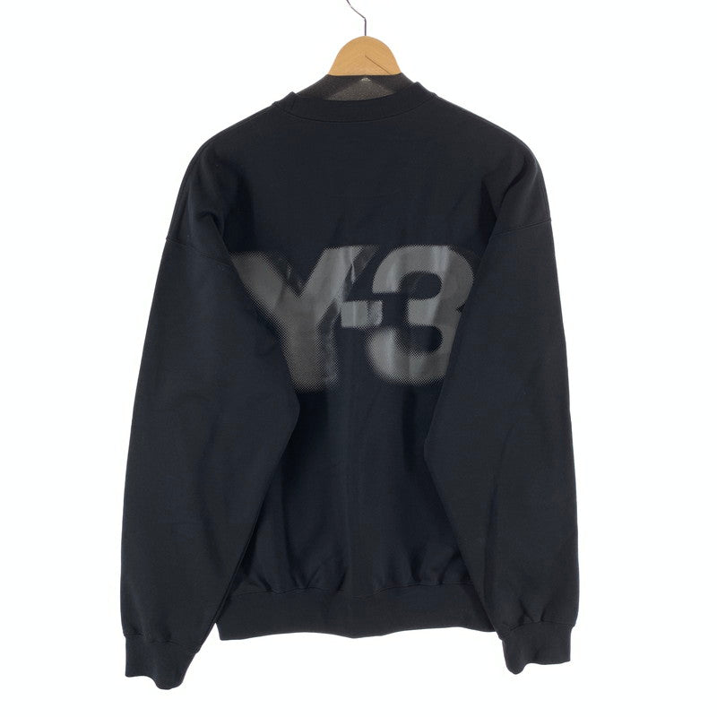【中古品】【メンズ】 Y-3 ワイスリー JE9276 LOGO CREW ロゴクルーネックスウェット 古着 140-261017-gm-05-fuzh サイズ：XS カラー：ブラック 万代Net店