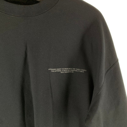 【中古品】【メンズ】 Y-3 ワイスリー JE9276 LOGO CREW ロゴクルーネックスウェット 古着 140-261017-gm-05-fuzh サイズ：XS カラー：ブラック 万代Net店