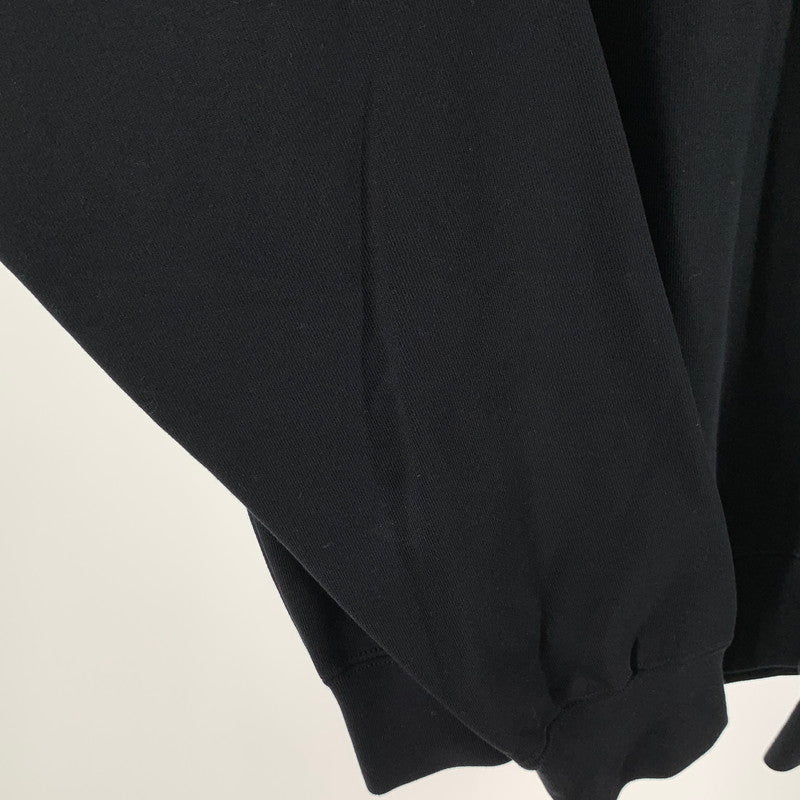 【中古品】【メンズ】 Y-3 ワイスリー JE9276 LOGO CREW ロゴクルーネックスウェット 古着 140-261017-gm-05-fuzh サイズ：XS カラー：ブラック 万代Net店