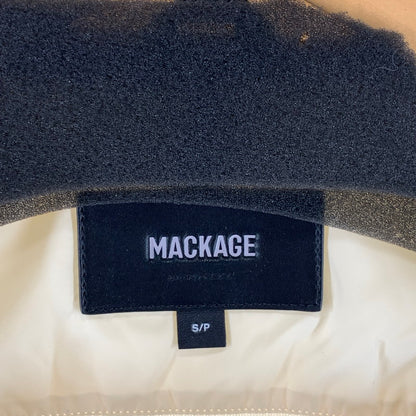 【中古品】【レディース】 MACKAGE マッカージュ JOYCE-Z ジャケット アウター 古着 ブルゾン 169-261017-gm-27-fuzh サイズ：S カラー：ホワイト 万代Net店