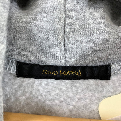 【中古品】【メンズ】 STUD MUFFIN スタッドマフィン パーカー スマイル 142-261016-ny-02-fuzh サイズ：3 カラー：グレー 万代Net店