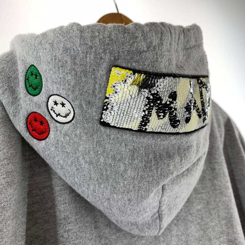 【中古品】【メンズ】 STUD MUFFIN スタッドマフィン パーカー スマイル 142-261016-ny-02-fuzh サイズ：3 カラー：グレー 万代Net店
