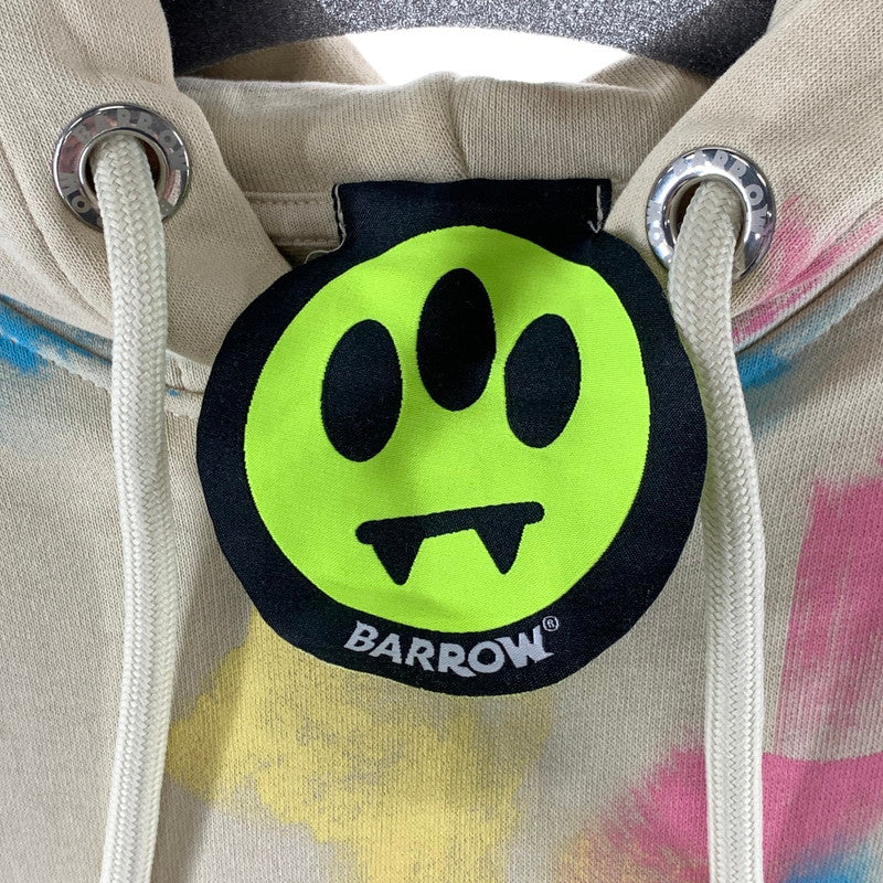 【中古品】【メンズ】 BARROW ノースリーブパーカー トップス 古着 142-261017-gm-13-fuzh サイズ：M カラー：ベージュ 万代Net店