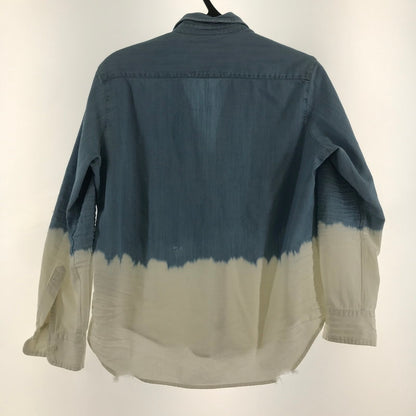 【中古品】【レディース】 FRANK＆EILEEN フランク＆アイリーン シャツ 長袖シャツ BLUE.WHITE ※使用感あり 170-261018-io-17-fuzh サイズ：XS カラー：ブルー.ホワイト 万代Net店