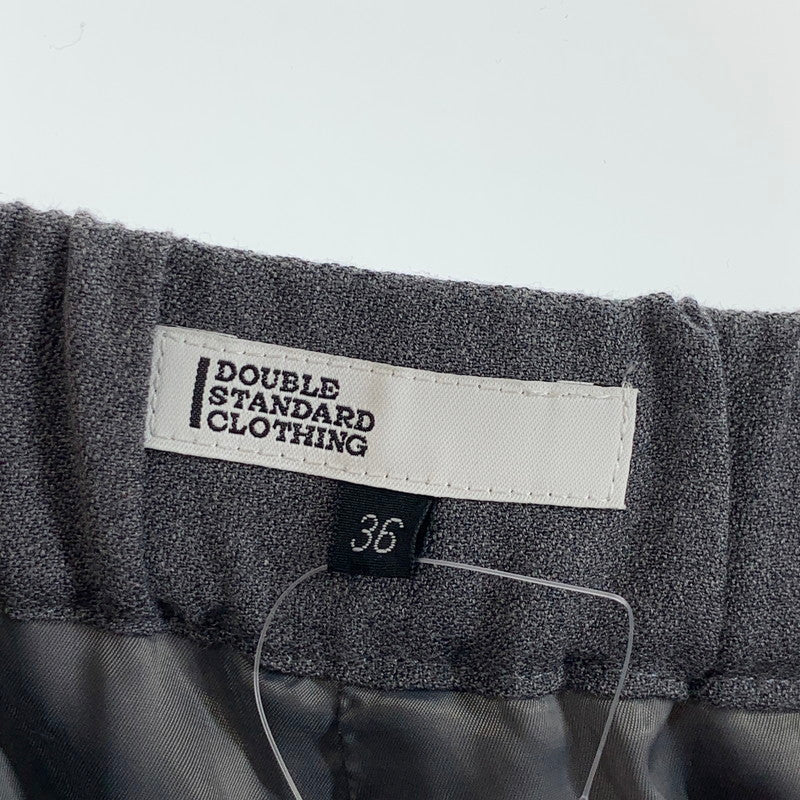 【中古品】【レディース】 DOUBLE STANDARD CLOTHING ダブルスタンダードクロージング パンツ ボトムス 171-261018-gm-08-fuzh サイズ：36 カラー：グレー 万代Net店