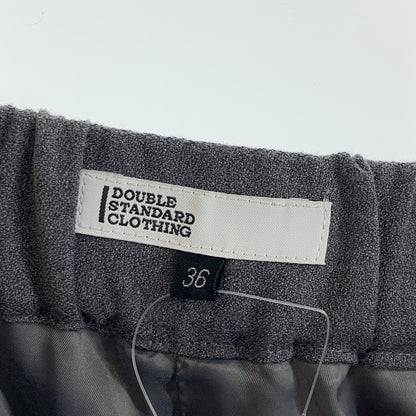 【中古品】【レディース】 DOUBLE STANDARD CLOTHING ダブルスタンダードクロージング パンツ ボトムス 171-261018-gm-08-fuzh サイズ：36 カラー：グレー 万代Net店