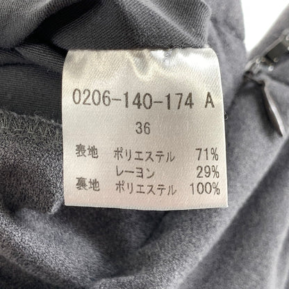 【中古品】【レディース】 DOUBLE STANDARD CLOTHING ダブルスタンダードクロージング パンツ ボトムス 171-261018-gm-08-fuzh サイズ：36 カラー：グレー 万代Net店