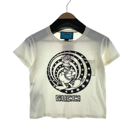 【中古品】【レディース】 GUCCI グッチ×DISNEY ディズニー 644674 PRINT SS TEE 半袖Tシャツ カットソー 古着 170-261017-gm-24-fuzh サイズ：XS カラー：ホワイト 万代Net店