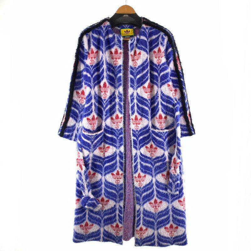 【中古品】【メンズ】 GUCCI グッチ×ADIDAS アディダス GG TREFOIL COAT トレフォイル コート 古着 152-261017-gm-16-fuzh サイズ：XS カラー：ブルー 万代Net店