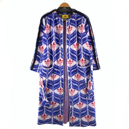 【中古品】【メンズ】 GUCCI グッチ×ADIDAS アディダス GG TREFOIL COAT トレフォイル コート 古着 152-261017-gm-16-fuzh サイズ：XS カラー：ブルー 万代Net店