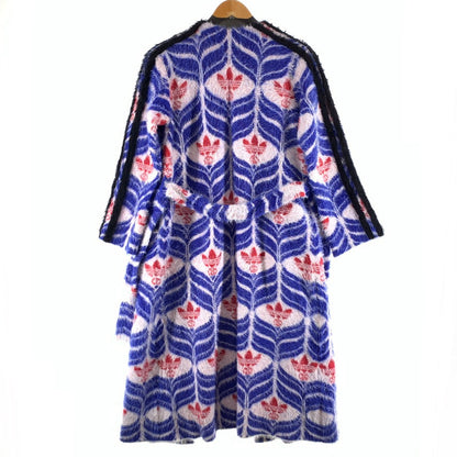 【中古品】【メンズ】 GUCCI グッチ×ADIDAS アディダス GG TREFOIL COAT トレフォイル コート 古着 152-261017-gm-16-fuzh サイズ：XS カラー：ブルー 万代Net店