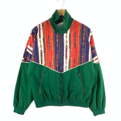 【中古品】【メンズ】 GUCCI グッチ 575740 BI-MATERIAL TECHNICAL JACKET テクニカルジャケット アウター トラックジャケット 141-261017-gm-14-fuzh サイズ：XS カラー：グリーン 万代Net店