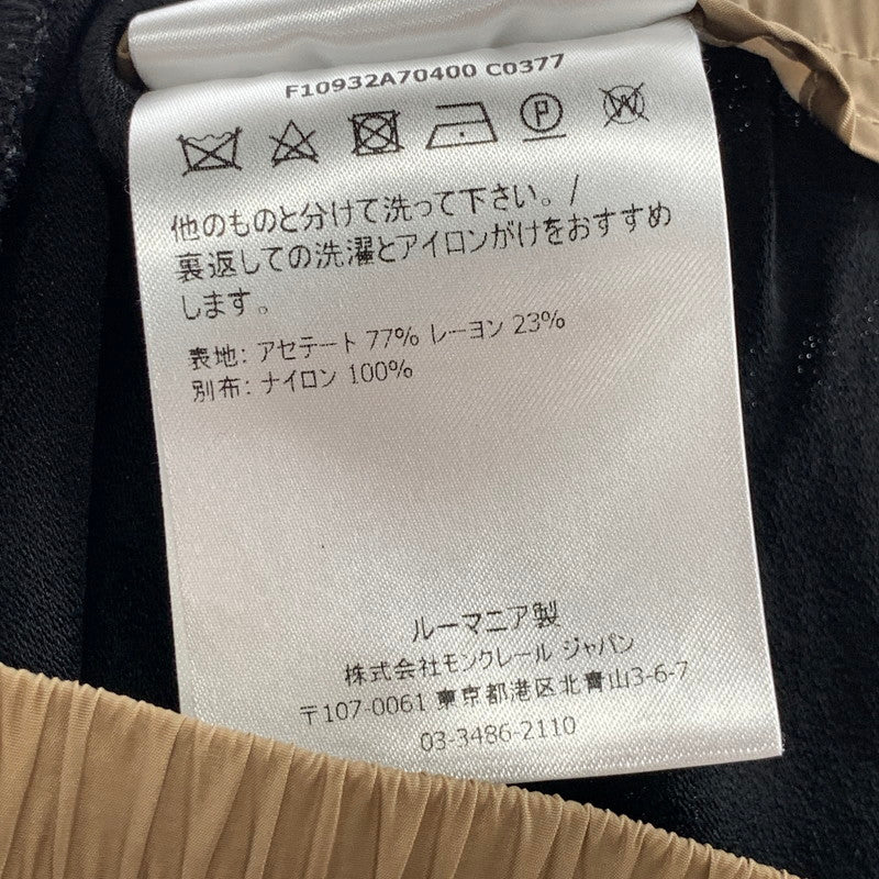 【中古品】【レディース】 MONCLER モンクレール F10932A70400 サイドロゴジョガーパンツ ボトムス 古着 171-261017-gm-21-fuzh サイズ：38 カラー：ブラック 万代Net店