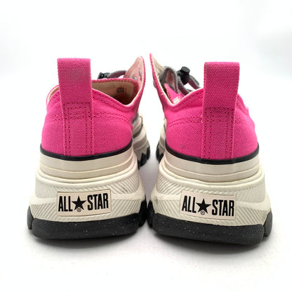 【中古品】【レディース】 CONVERSE コンバース 1SD682 TREKWAVE OX スニーカー 靴 厚底 166-261018-gm-30-fuzh サイズ：24 カラー：ピンク 万代Net店