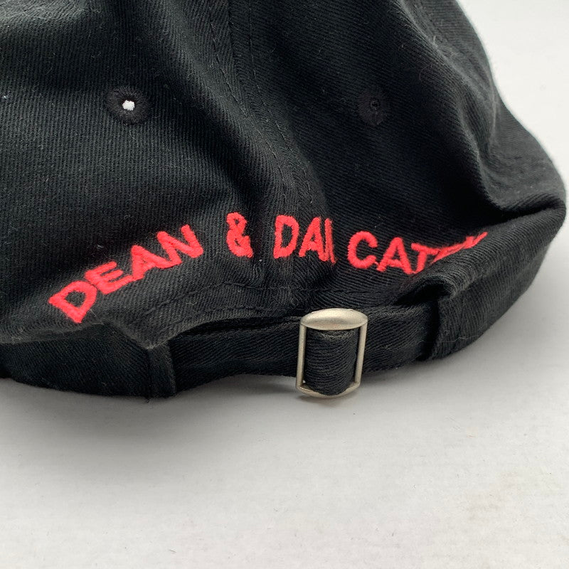 【中古品】【メンズ】 DSQUARED2 ディースクエアード キャップ 帽子 185-261018-gm-25-fuzh サイズ：F カラー：ブラック 万代Net店