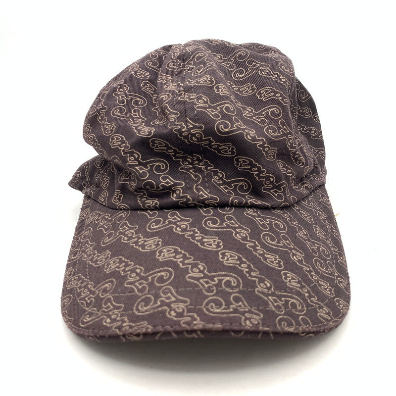 【中古品】【メンズ】 FENDI フェンディ CAP キャップ 帽子 185-261018-gm-24-fuzh サイズ：M カラー：ブラック 万代Net店