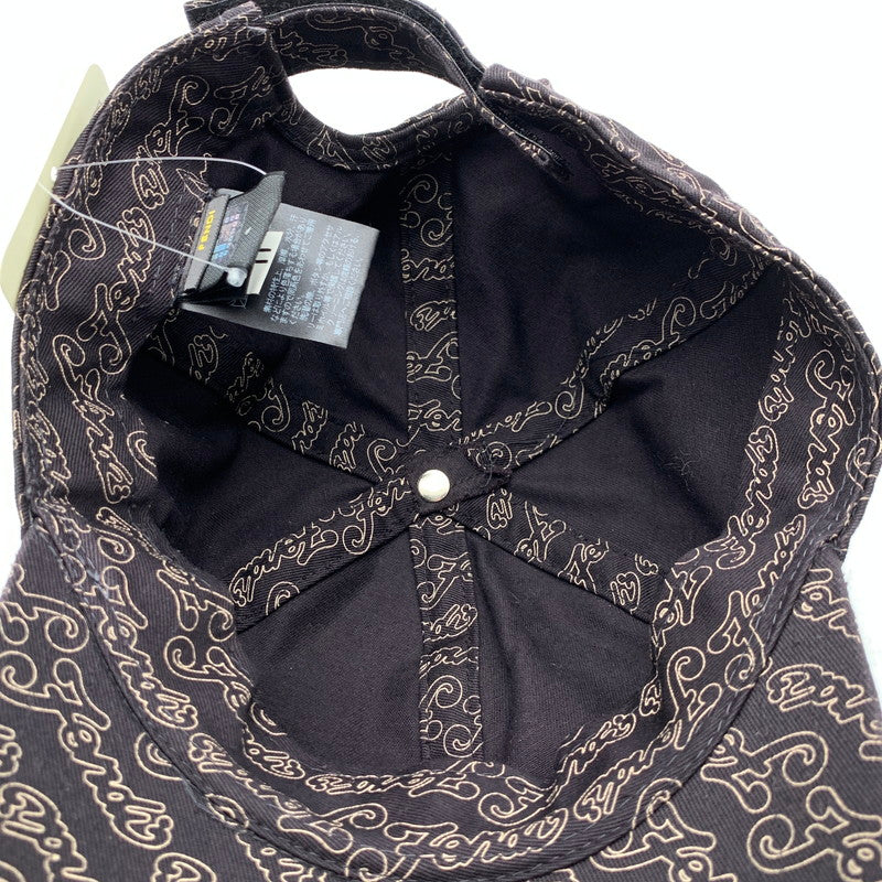 【中古品】【メンズ】 FENDI フェンディ CAP キャップ 帽子 185-261018-gm-24-fuzh サイズ：M カラー：ブラック 万代Net店