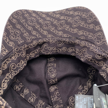 【中古品】【メンズ】 FENDI フェンディ CAP キャップ 帽子 185-261018-gm-24-fuzh サイズ：M カラー：ブラック 万代Net店