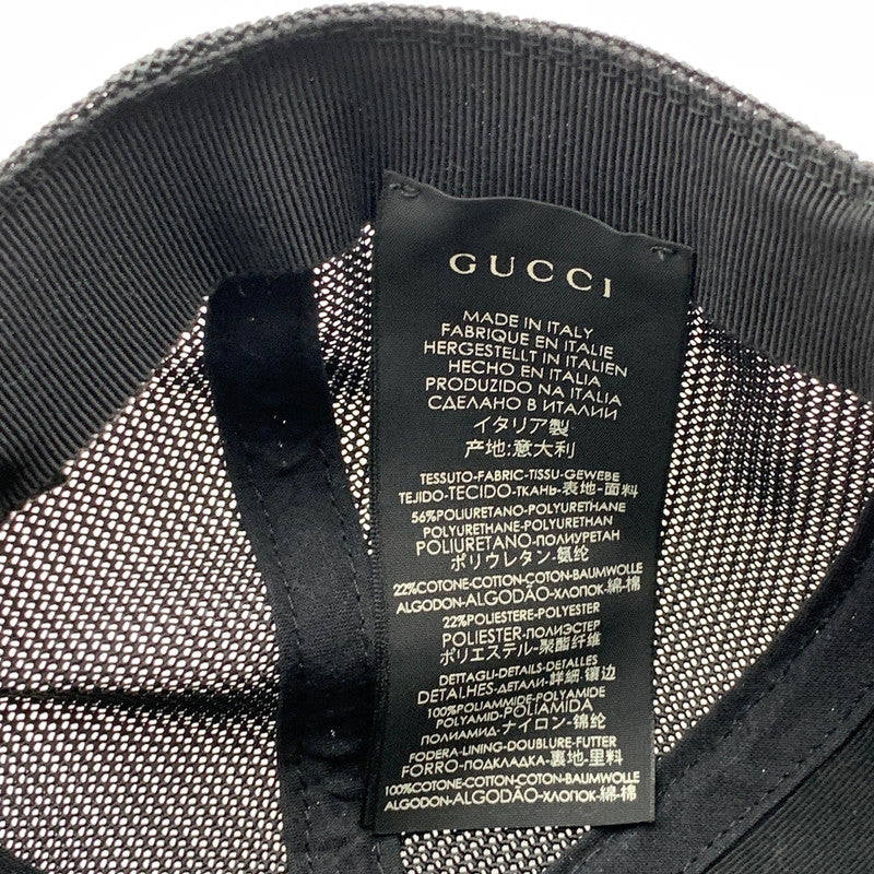 【中古品】【メンズ】 GUCCI グッチ GG SUPREME BASEBALL CAP ベースボールキャップ 帽子 古着 185-261018-gm-21-fuzh サイズ：L カラー：ブラウン 万代Net店