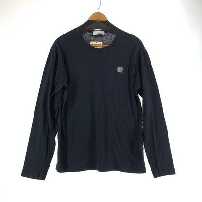 【中古品】【メンズ】 STONE ISLAND ストーンアイランド 長袖シャツ 141-261016-ny-06-fuzh サイズ：L カラー：ブラック 万代Net店