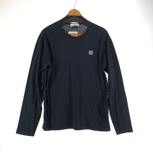 【中古品】【メンズ】 STONE ISLAND ストーンアイランド 長袖シャツ 141-261016-ny-06-fuzh サイズ：L カラー：ブラック 万代Net店