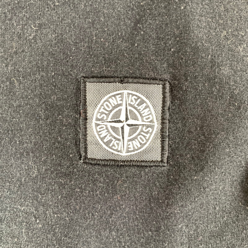 【中古品】【メンズ】 STONE ISLAND ストーンアイランド 長袖シャツ 141-261016-ny-06-fuzh サイズ：L カラー：ブラック 万代Net店