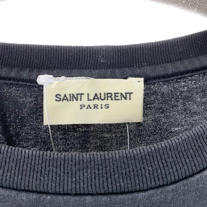 【中古品】【メンズ】 SAINT LAURENT サンローラン 464572 半袖Tシャツ 141-261016-ny-07-fuzh サイズ：M カラー：ブラック 万代Net店