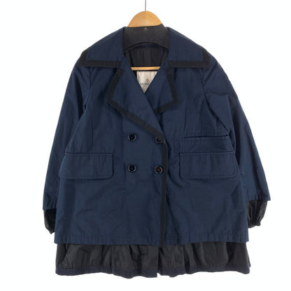【中古品】【レディース】 MONCLER モンクレール ジャケット アウター 古着 169-261017-gm-19-fuzh サイズ：00 カラー：ネイビー 万代Net店
