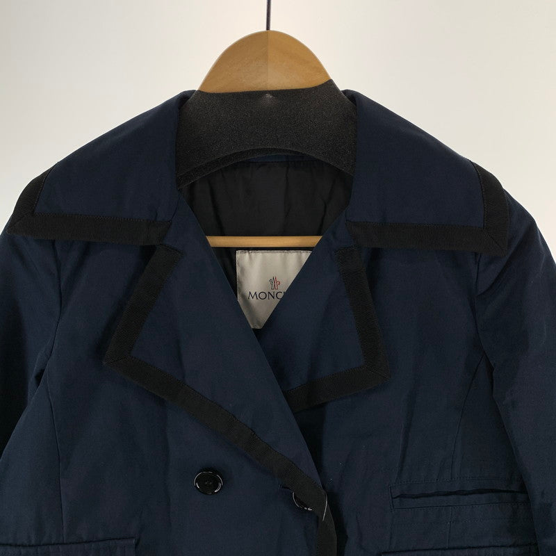 【中古品】【レディース】 MONCLER モンクレール ジャケット アウター 古着 169-261017-gm-19-fuzh サイズ：00 カラー：ネイビー 万代Net店